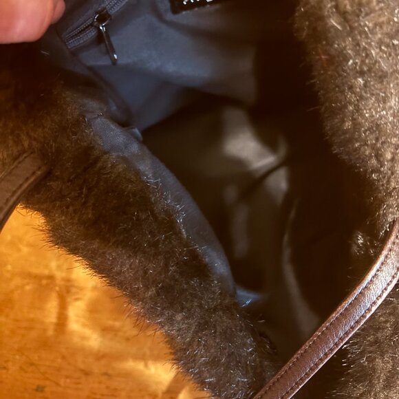 Preston & York Faux Fur Bag/Purse - Picture 6 of 6